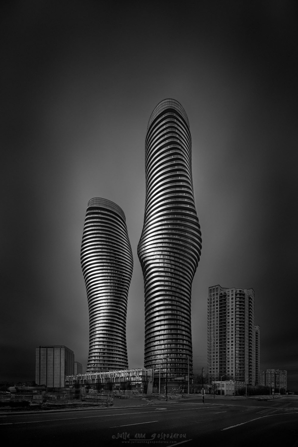 <center><p style="color:#FFFFFF;">Urban Saga VIII - © Julia Anna Gospodarou  - Marilyn Monroe Towers Toronto mississauga</p></center>