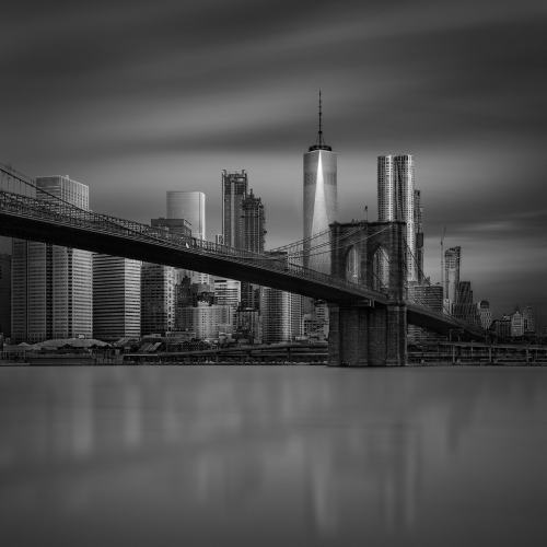 <center><p style="color:#FFFFFF;">Immaterial Intricacy - © Julia Anna Gospodarou - Brooklyn Bridge New York  Manhattan Skyline</p></center>