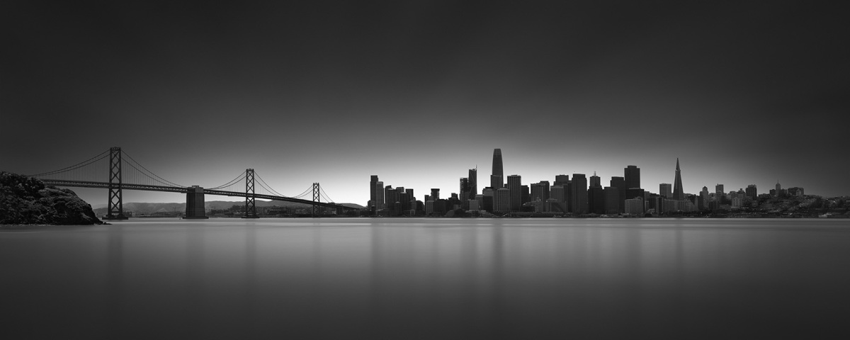 <center><p style="color:#FFFFFF;">Metropolis IV - © Julia Anna Gospodarou – Oakland Bay Bridge San Francisco Skyline</p></center>