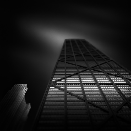 <center><p style="color:#FFFFFF;">Fluid Time III - Two Worlds - © Julia Anna Gospodarou - Hancock Tower Chicago</p></center>