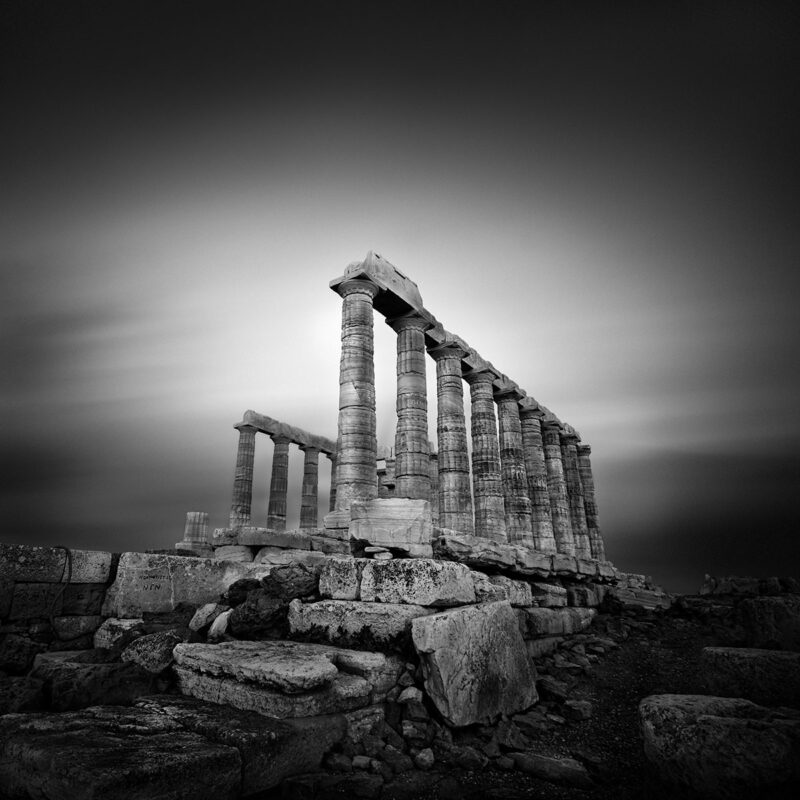 A Time To Look Back © Julia Anna Gospodarou 2012 cape sounion temple of poseidon