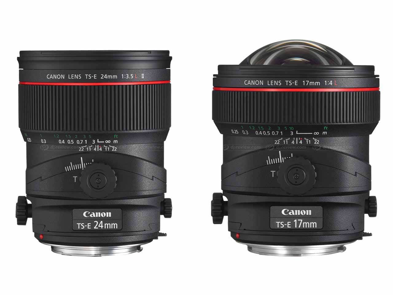 ESSENTIAL GUIDE TO THE TILT-SHIFT LENS The two most popular tilt-shift lenses for architectural photography: the Canon TS-E 24mm f/3.5 L II and Canon TS-E 17mm f/4L 