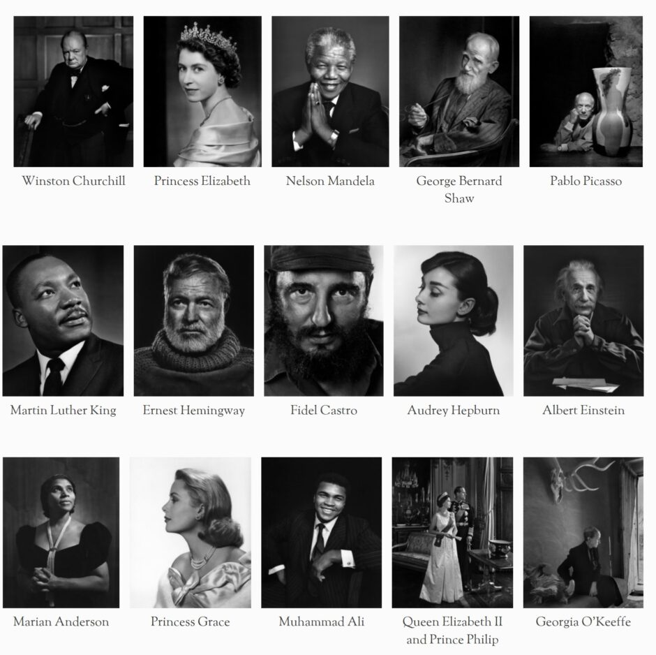 Yousuf Karsh photography iconic portraits