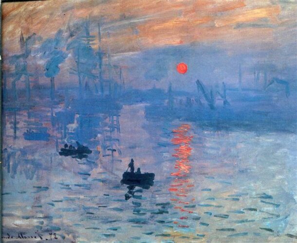Claude Monet - Impression Sunrise - Impression Soleil levant - 1873