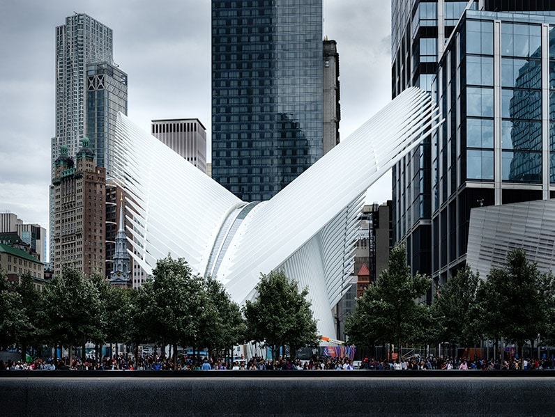 Julia Anna Gospodarou_Oculus by Calatrava - color version_New York