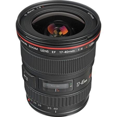 Canon EF 17-40mm f/4L USM Ultra Wide Angle Zoom Lens