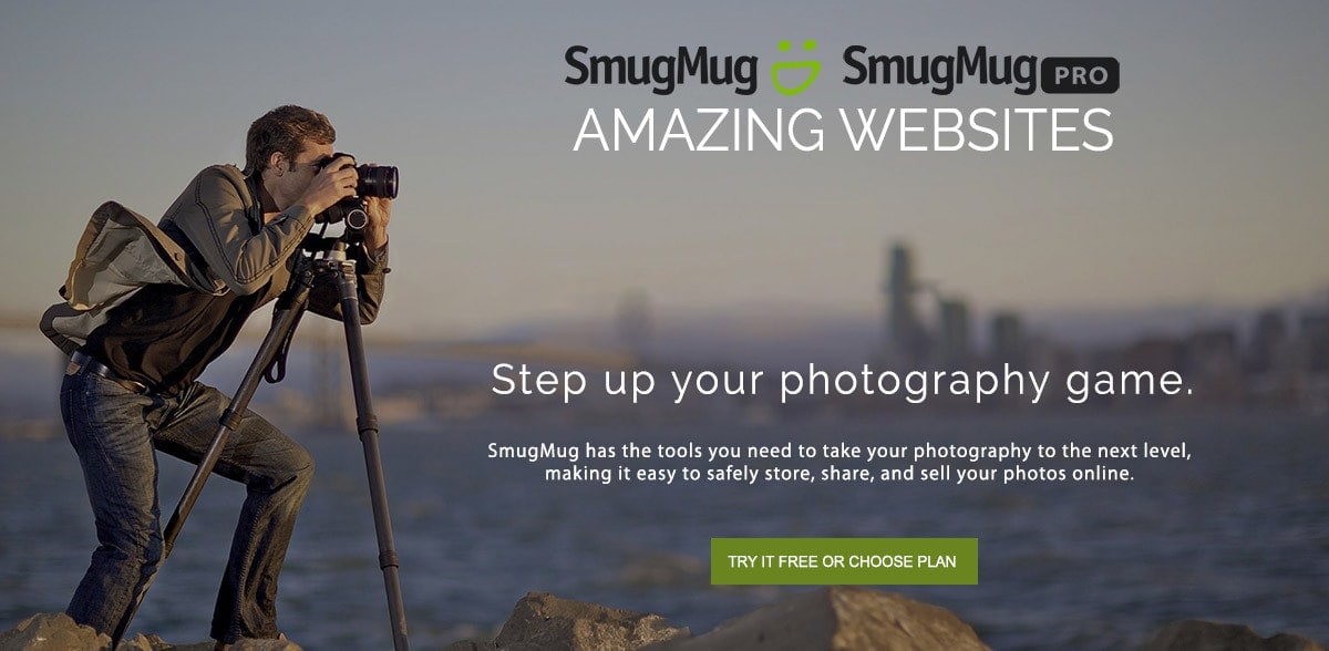Smugmug photography websites for beginners, enthusiasts and pros