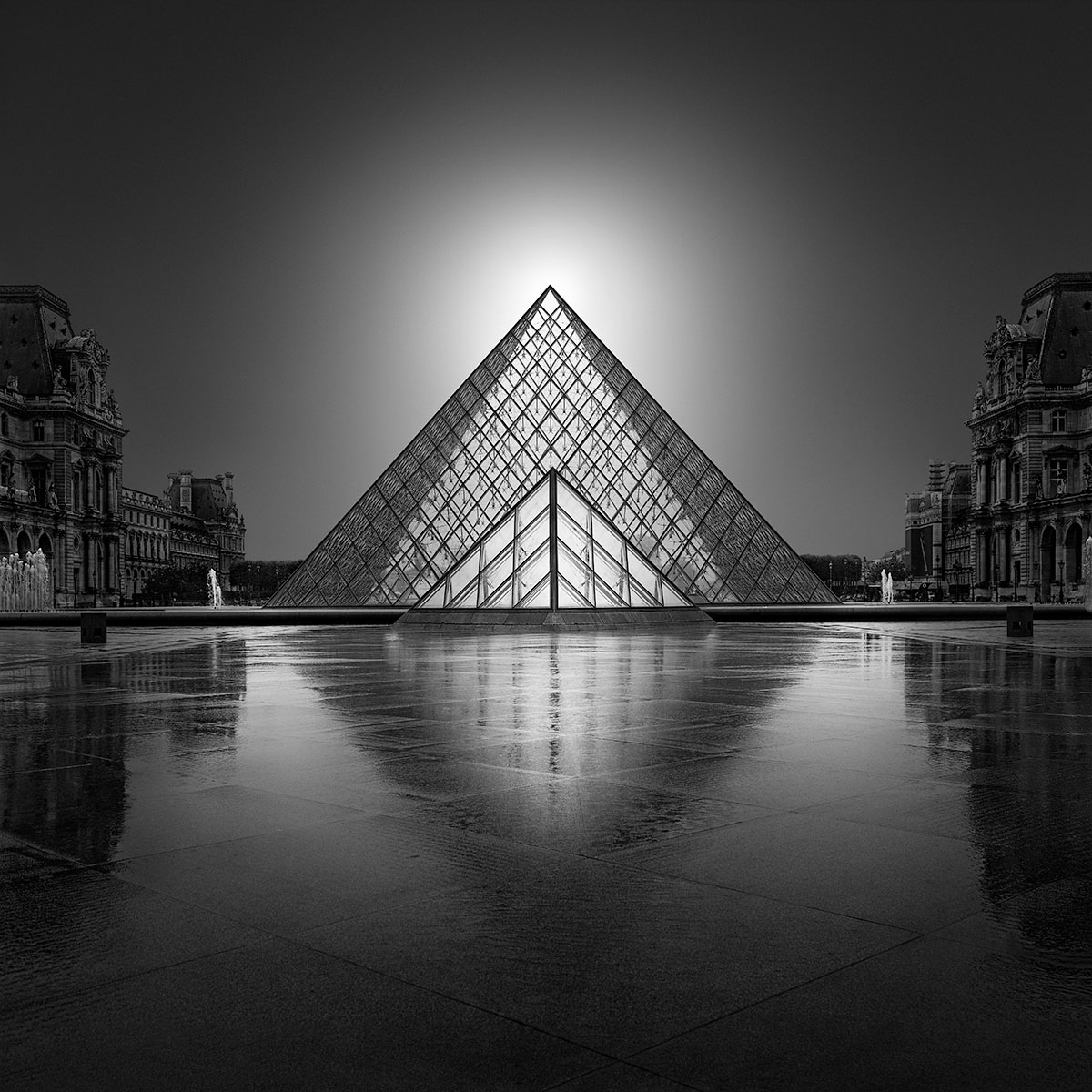 Enlightenment V - © Julia Anna Gospodarou louvre pyramid paris i m pei architect
