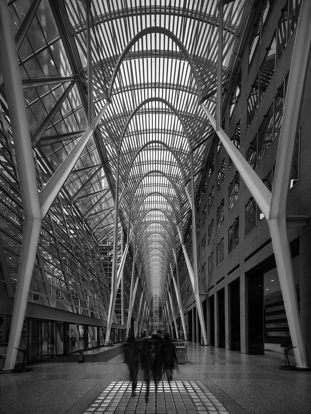 Flow State I - Toronto © Julia Anna Gospodarou 2020 brookfield place toronto Santiago calatrava architect
