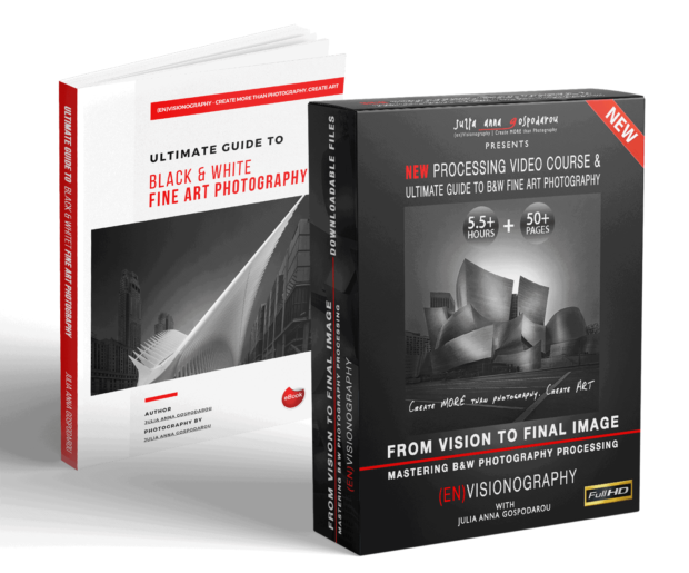 5.5+ HOURS VIDEO TUTORIAL AND 50+ PAGES EBOOK - MASTERING BLACK AND WHITE PHOTOGRAPHY PROCESSING - FROM VISION TO FINAL IMAGE