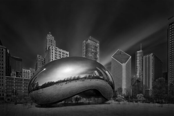 Cloud Echo II - Chicago - © Julia Anna Gospodarou 2019 Cloud Gate Chicago anish kapoor