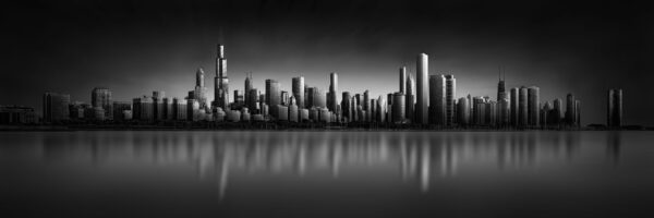 Julia Anna Gospodarou_Mirroring Fantasy_Chicago Skyline