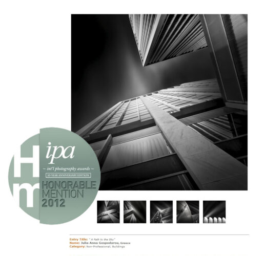 julia anna gospodarou IPA 2012 – INTERNATIONAL PHOTOGRAPHY AWARDS