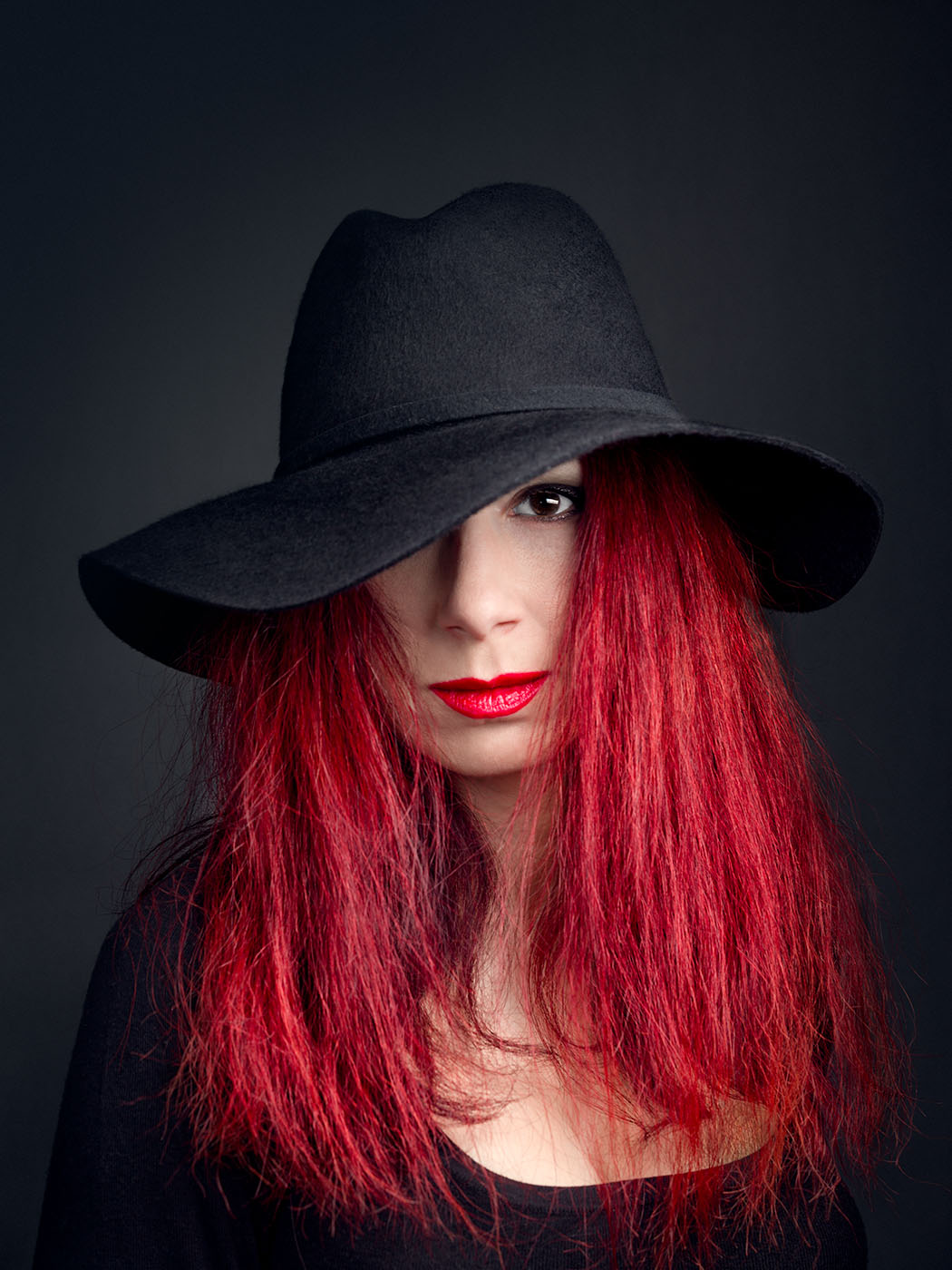 Vipassana - Mindfulness - fine art color portrait photography