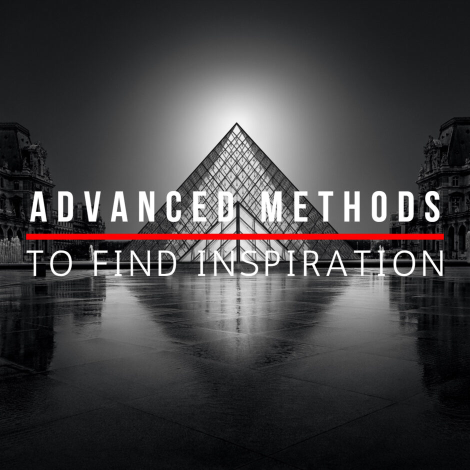 Advanced methods to find photography inspiration
