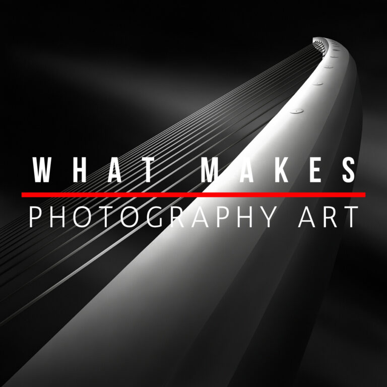 WHAT MAKES PHOTOGRAPHY ART?