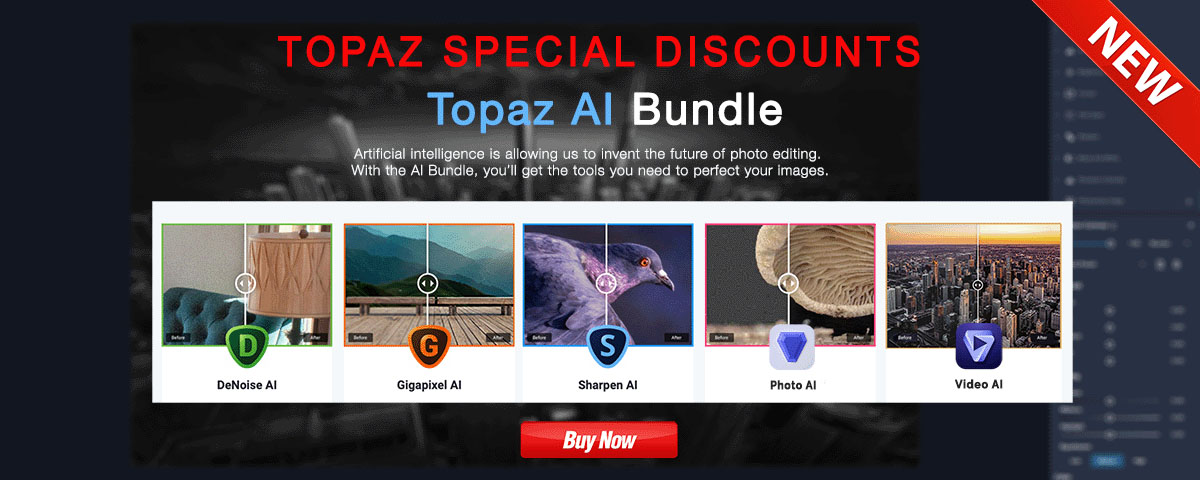 Topaz AI Bundle Special Discounts