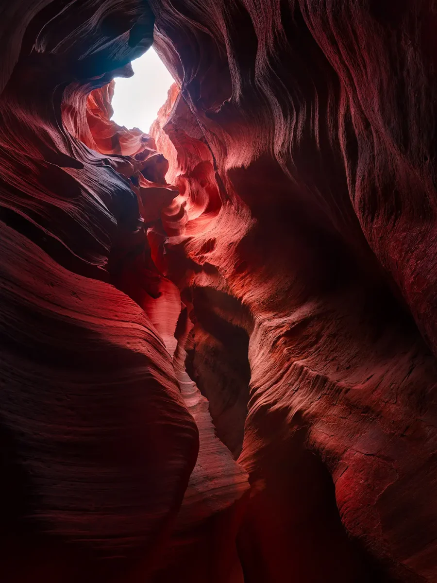 Immersive Waves I - Antelope Canyon Arizona - ©Julia Anna Gospodarou - Color version