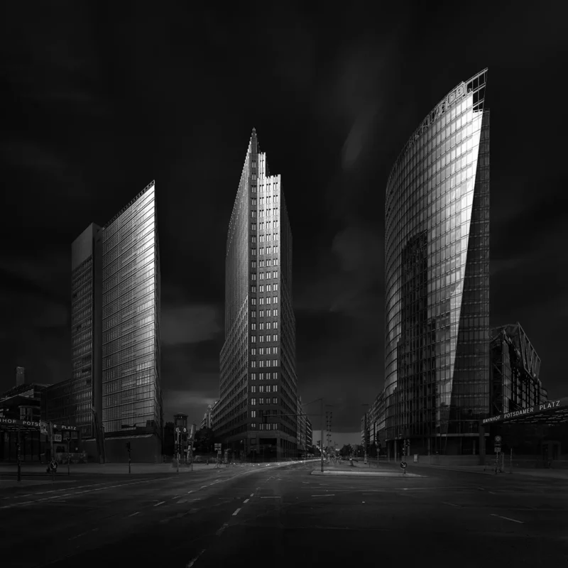 Illusory Reflections II - Berlin Potsdamer Platz © Julia Anna Gospodarou