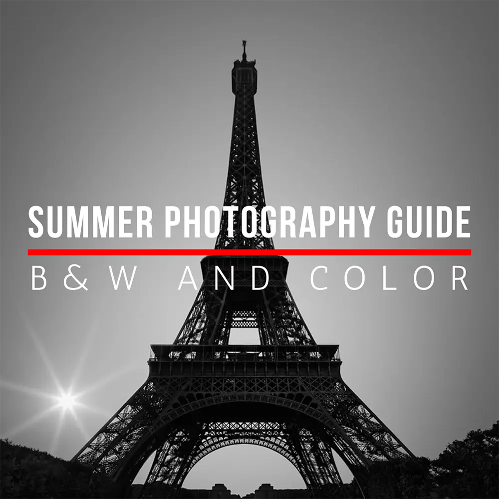 summer photography guide - black and white and color photography