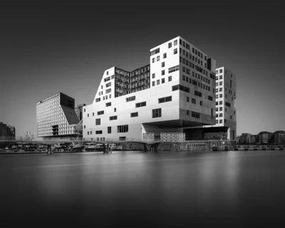 Wind in Your Sails I - Palace of Justice Amsterdam - B&W © Julia Anna Gospodarou